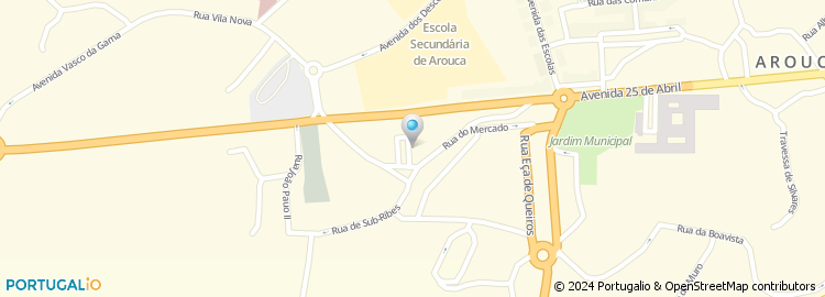Mapa de Rua Dom Sancho I