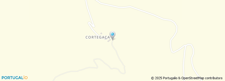 Mapa de Cortegaça