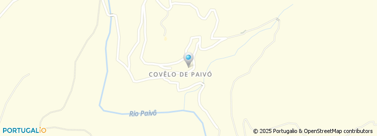 Mapa de Covelo de Paivó