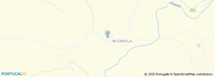 Mapa de Mizarela