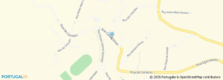 Mapa de Rua Carlos Alves