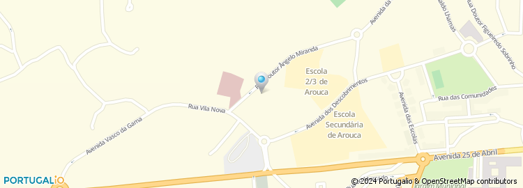 Mapa de Rua Doutor Ângelo Miranda