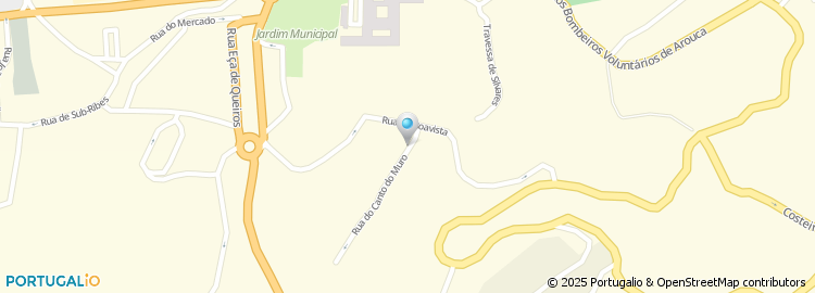 Mapa de Rua Mouzinho da Silveira