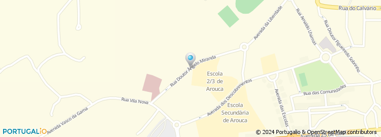 Mapa de Aroupizza, Lda