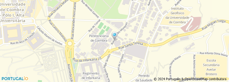 Mapa de Arquivo da Universidade de Coimbra