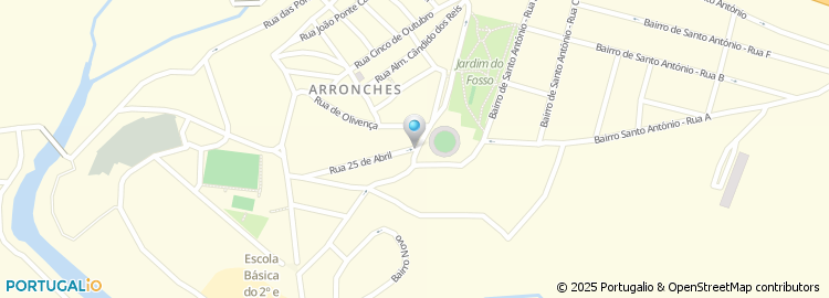 Mapa de Apartado 1, Arronches