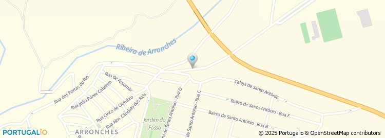 Mapa de Rua da Esperança