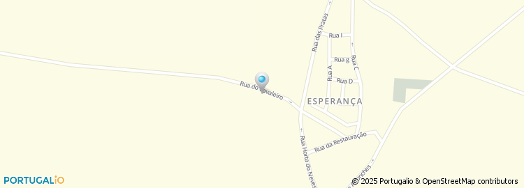 Mapa de Rua do Cavaleiro