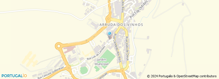 Mapa de Largo José Vaz Monteiro