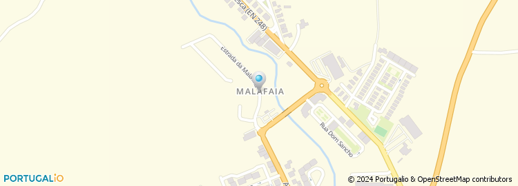 Mapa de Quinta Malafaia