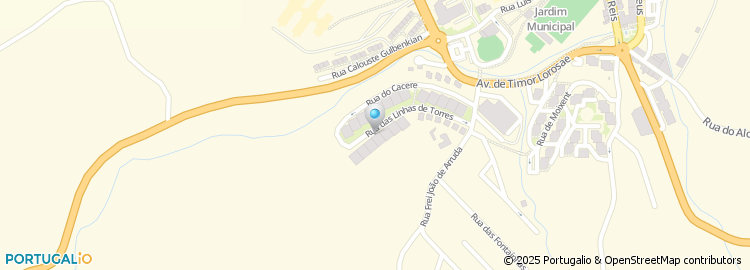 Mapa de Rua Fonte dos Militares