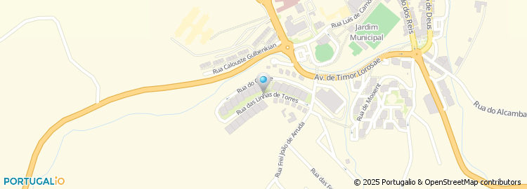 Mapa de Rua Júlio Carvalho Lopes