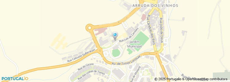 Mapa de Rua Luís Camões