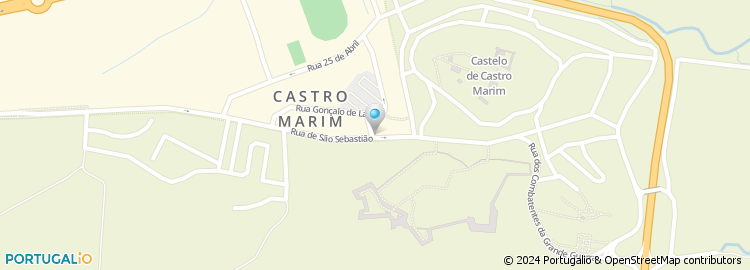Mapa de ArtLabos - Laboratório de Análises Clínicas, Castro Marim