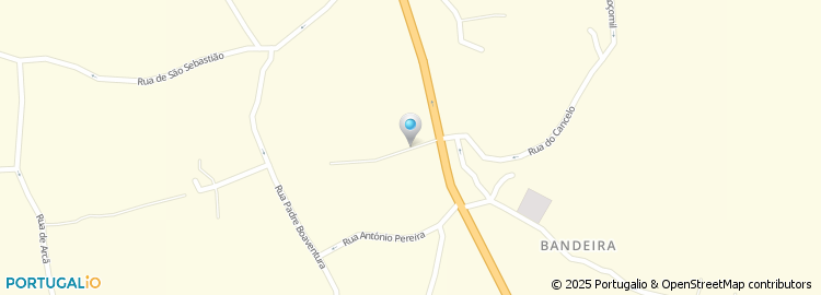 Mapa de Artur Pereira Morais