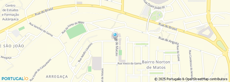 Mapa de Arzel - Armazens Papelaria e Comércio, Lda