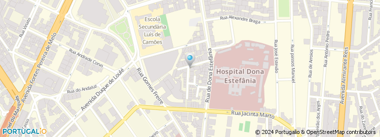 Mapa de Asc - Ambulâncias Santa Cecilia, Unipessoal Lda
