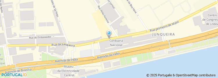 Mapa de Associação Academica da Universidade Lusiada