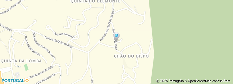 Mapa de Associação Cultural Desportiva Chão de Bispo