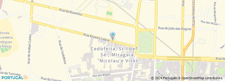 Mapa de Associação das Indústrias de Madeira e Mobiliario de Portugal