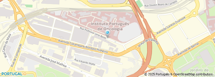 Mapa de Associação de Estudantes da Escola Tecnica de Enfermagem