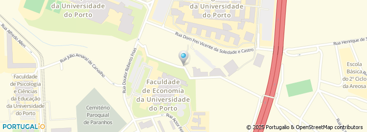 Mapa de Associação de Estudantes da FMDUP