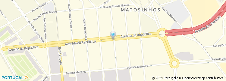 Mapa de Associação de Estudantes do Instituto Portugues de Administração de Marketing