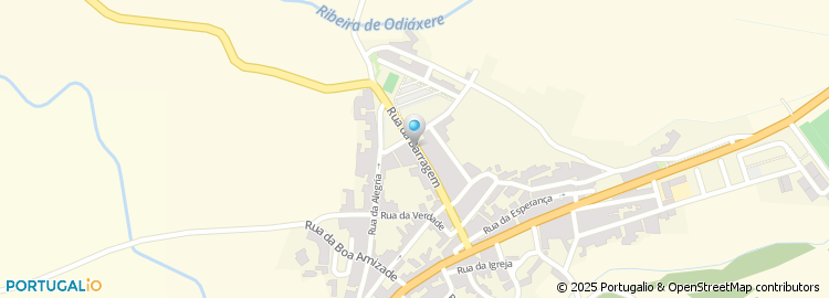 Mapa de Associação de Regantes e Beneficiarios do Alvor