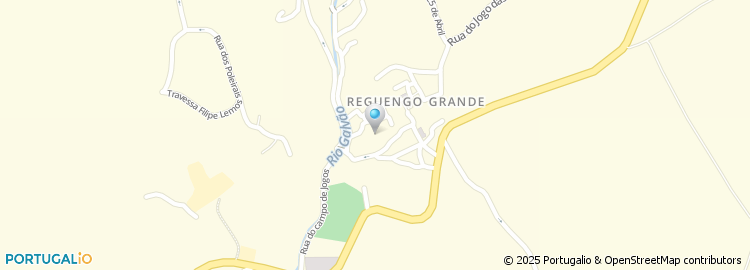 Mapa de Associação de Socorros da Freguesia de Reguengo Grande