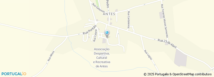 Mapa de Associação Desportiva, Cultural e Recreativa Antes