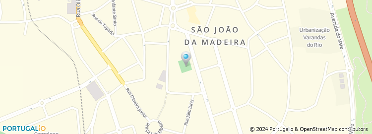 Mapa de Associação Desportiva Sanjoanense - Futebol, Sad