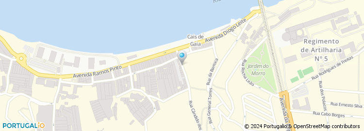 Mapa de Associação Funebre de Santa Marinha de Gaia