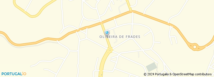 Mapa de Associação Humanitária de Bombeiros Voluntários de Oliveira de Frades