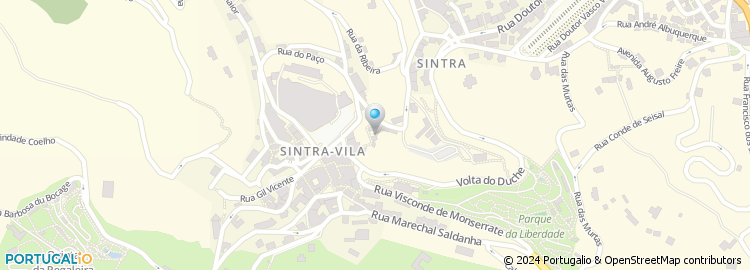 Mapa de Associação Humanitária de Bombeiros Voluntários de São Pedro de Sintra