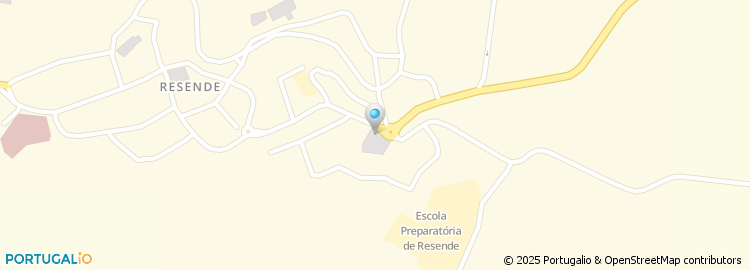 Mapa de Associação Humanitaria dos Bombeiros Voluntarios de Resende