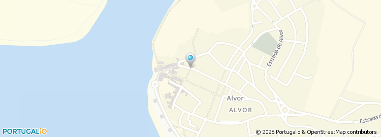 Mapa de Associação Pescadores Amadores de Alvor