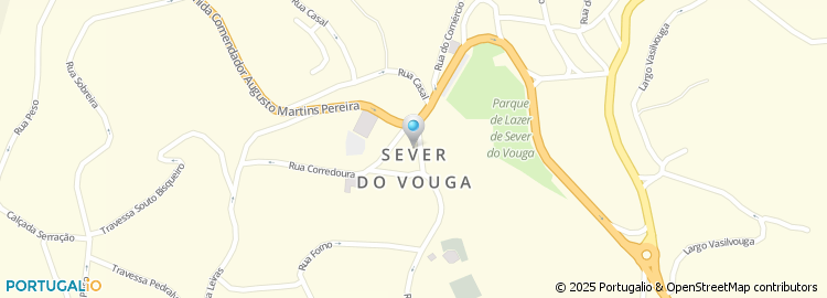 Mapa de Associação Pro Cidadão Deficiente Integrado de Sever do Vouga