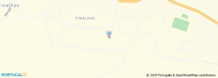 Mapa de Associação Tinalhense de Apoio Social