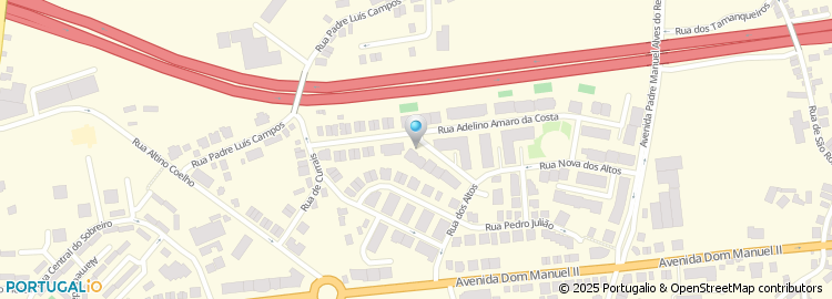 Mapa de Astrin - Mediação Imobiliária, Lda