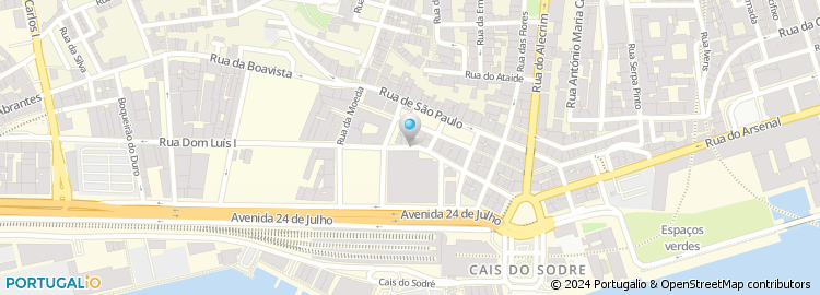 Mapa de Atelier Cidade Aberta - Arquitectura Planeamento e Artes Plasticas, Lda