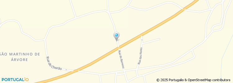 Mapa de Atenas Betão - Soc. de Transportes, Lda