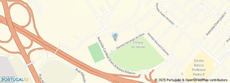Mapa de Atlantic Road, Unipessoal Lda