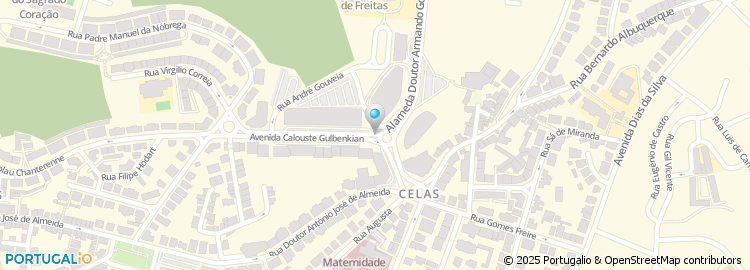 Mapa de Atmc - Academia de Tenis de Mesa de Coimbra, Lda