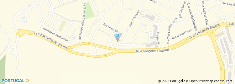 Mapa de Attitude Wellbeing Center, Lda