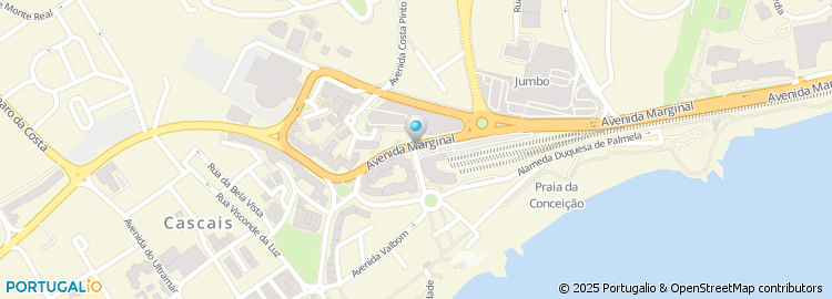 Mapa de Auditório Fernando Lopes Graça - Parque Palmela/Cascais