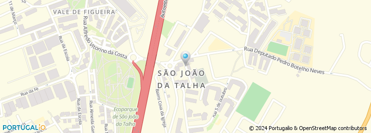 Mapa de Augusto Matias Ribeiro