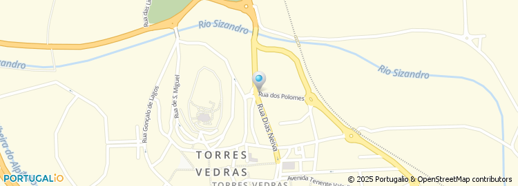 Mapa de AUTITV - Associação para Universidade da Terceira Idade de Torres Vedras