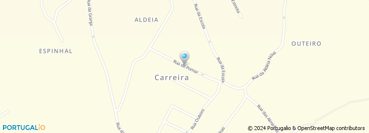 Mapa de Auto Carreirense - Reparações Automóveis, Lda