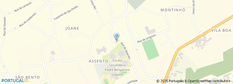 Mapa de Auto Central Joane