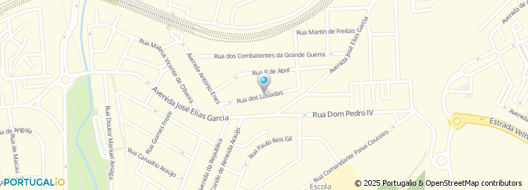 Mapa de Auto Escape de Queluz